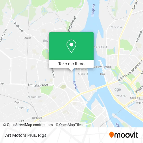 Карта Art Motors Plus