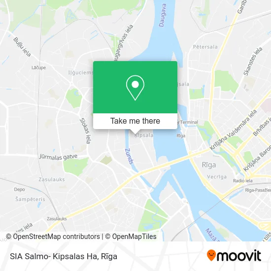 Карта SIA Salmo- Kipsalas Ha