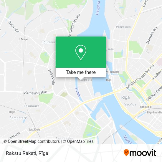 Карта Rakstu Raksti