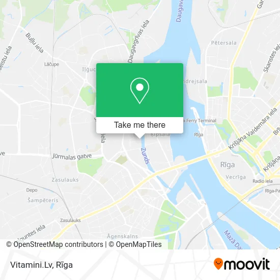Карта Vitamini.Lv