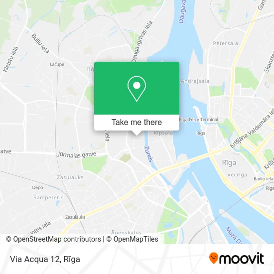 Карта Via Acqua 12