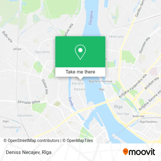 Карта Deniss Necajev