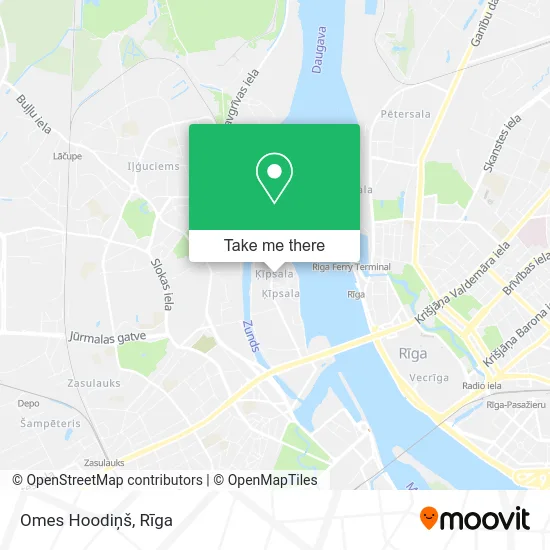 Карта Omes Hoodiņš