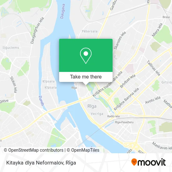 Карта Kitayka dlya Neformalov