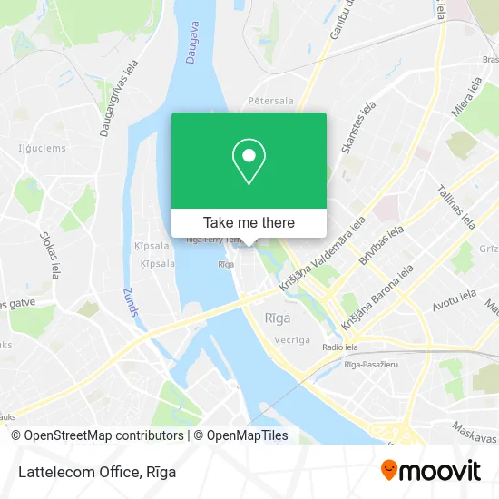 Lattelecom Office map