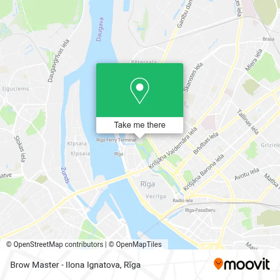 Brow Master - Ilona Ignatova map