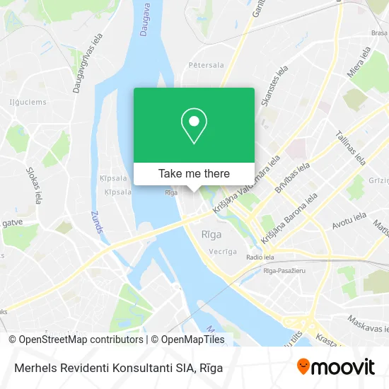 Карта Merhels Revidenti Konsultanti SIA