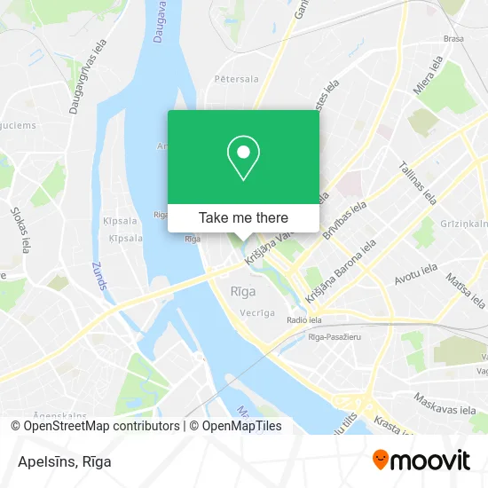 Карта Apelsīns