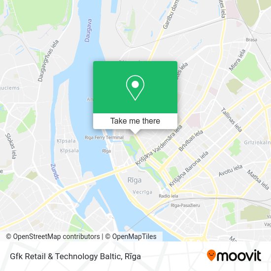 Карта Gfk Retail & Technology Baltic