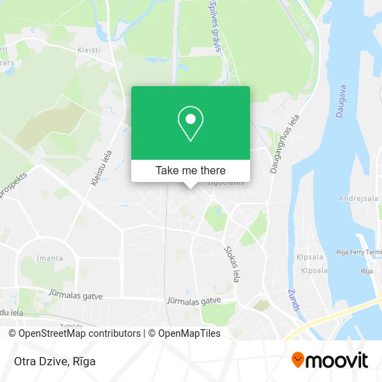 Карта Otra Dzive