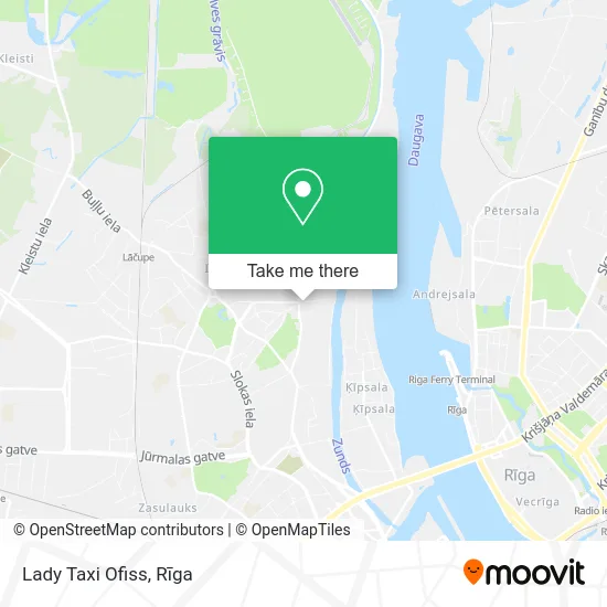 Lady Taxi Ofiss map