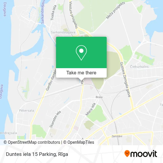 Duntes iela 15 Parking map