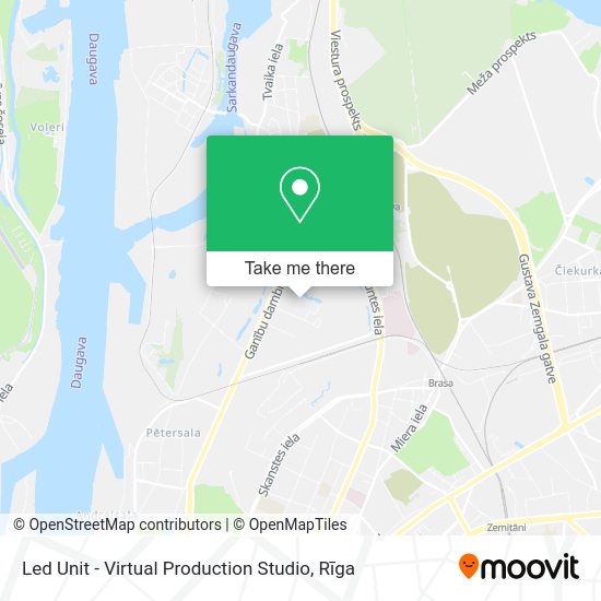 Led Unit - Virtual Production Studio map