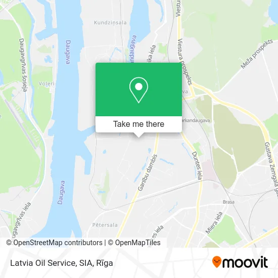 Карта Latvia Oil Service, SIA