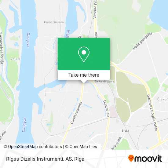 Rīgas Dīzelis Instrumenti, AS map