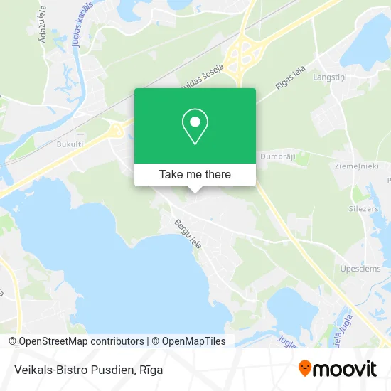 Veikals-Bistro Pusdien map