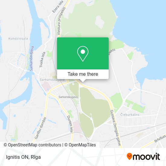 Карта Ignitis ON