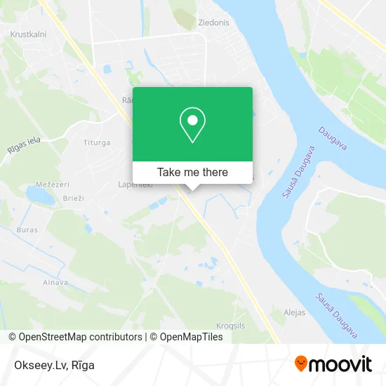 Карта Okseey.Lv