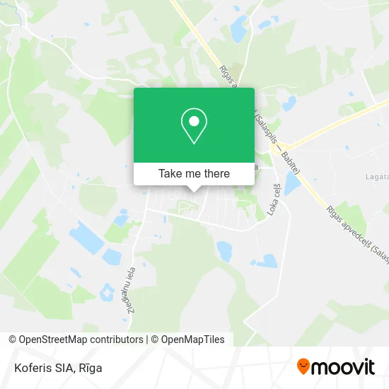 Карта Koferis SIA