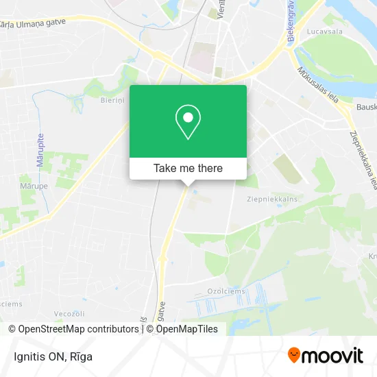 Карта Ignitis ON