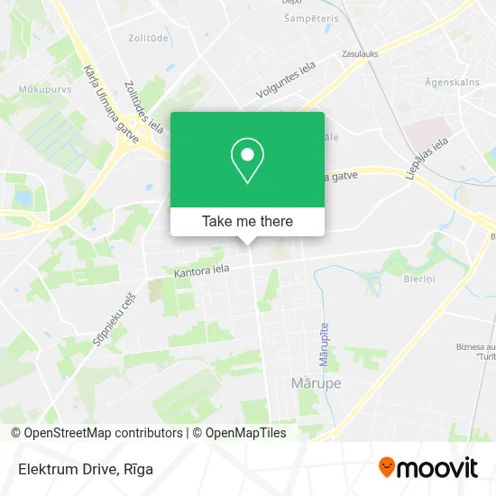 Elektrum Drive map