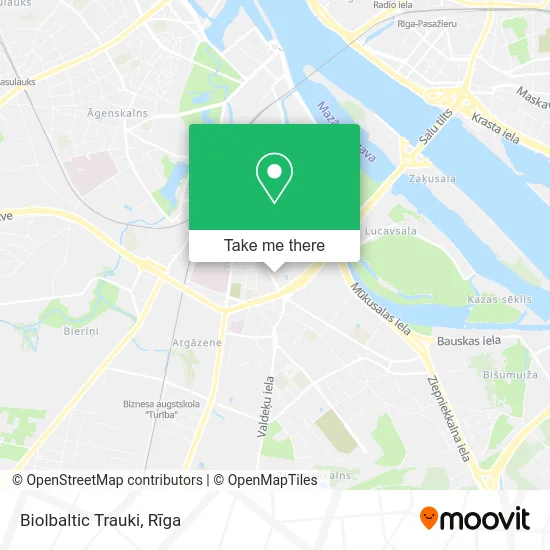 Biolbaltic Trauki map