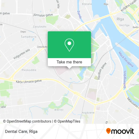 Dental Care map