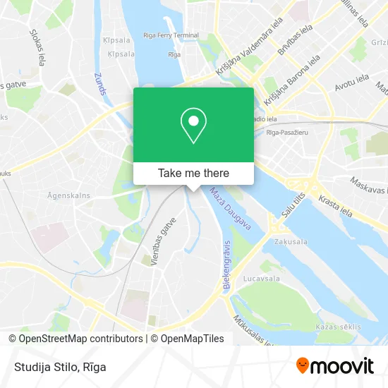 Карта Studija Stilo