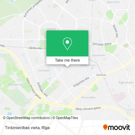 Карта Tirdzniecibas vieta