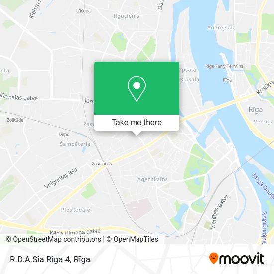 Карта R.D.A.Sia Riga 4