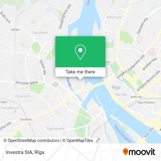 Карта Investra SIA