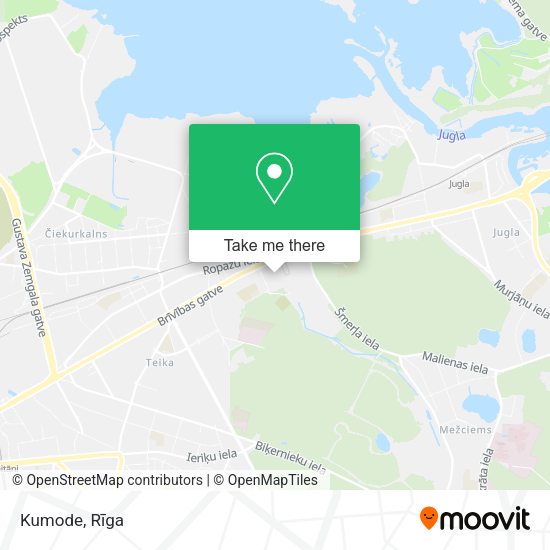 Карта Kumode