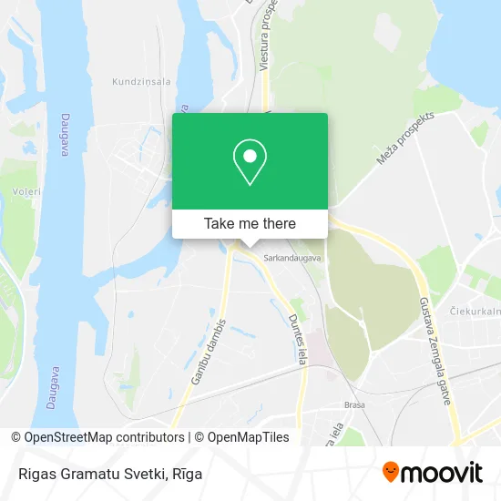 Rigas Gramatu Svetki map