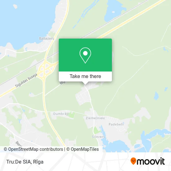 Карта Tru:De SIA