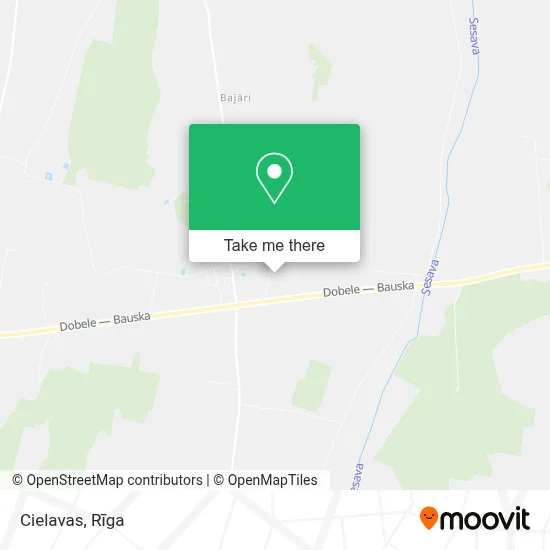 Cielavas map