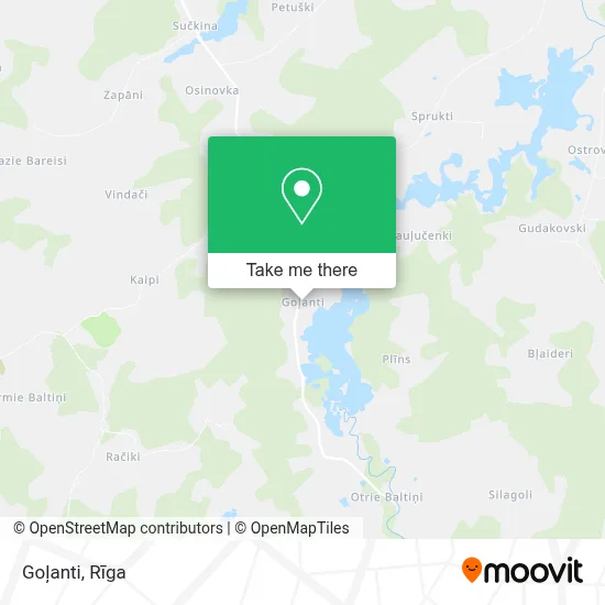 Goļanti map