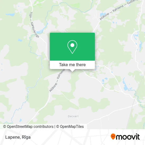 Lapene map