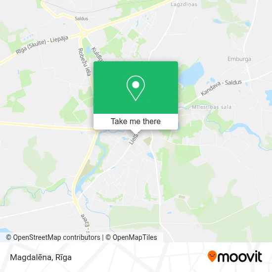 Magdalēna map