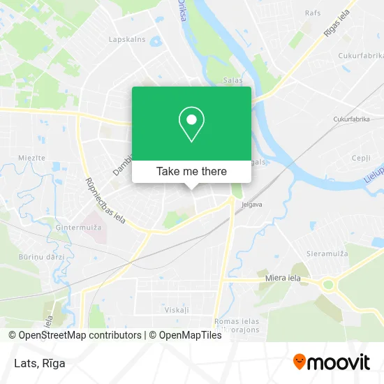 Lats map