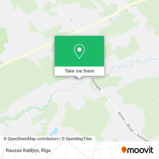 Rauzas Kalējiņi map