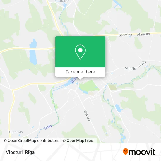 Viesturi map