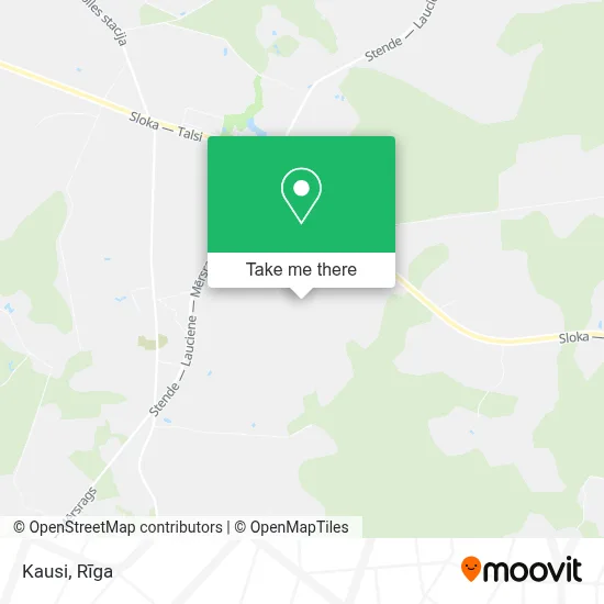 Kausi map
