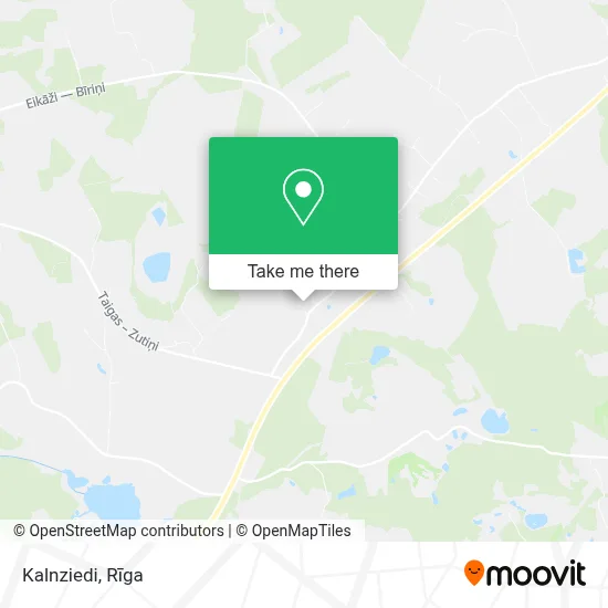 Kalnziedi map