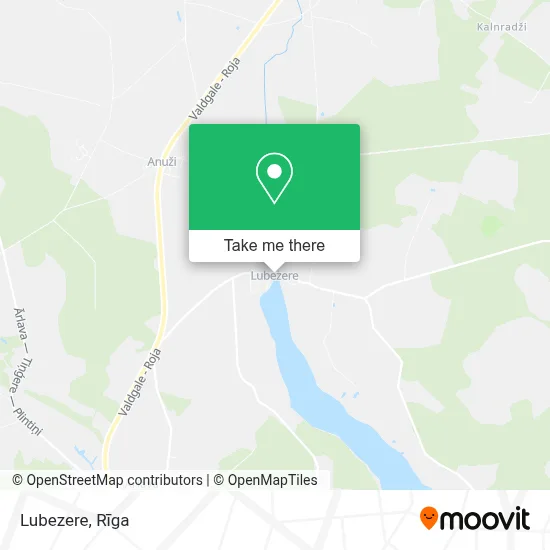 Lubezere map