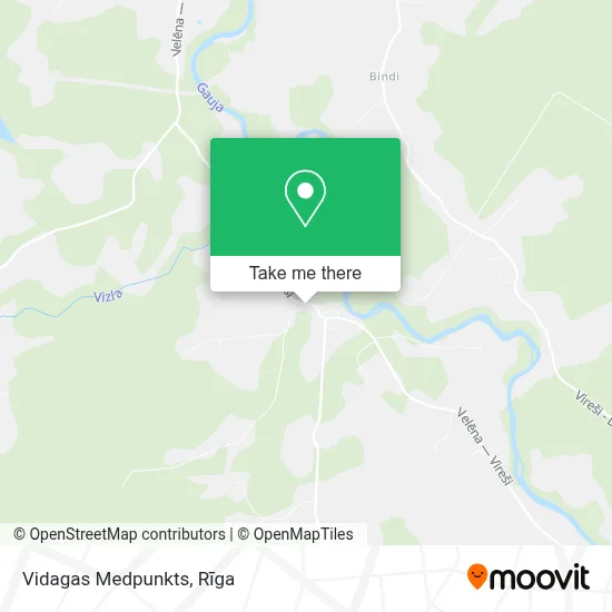 Vidagas Medpunkts map