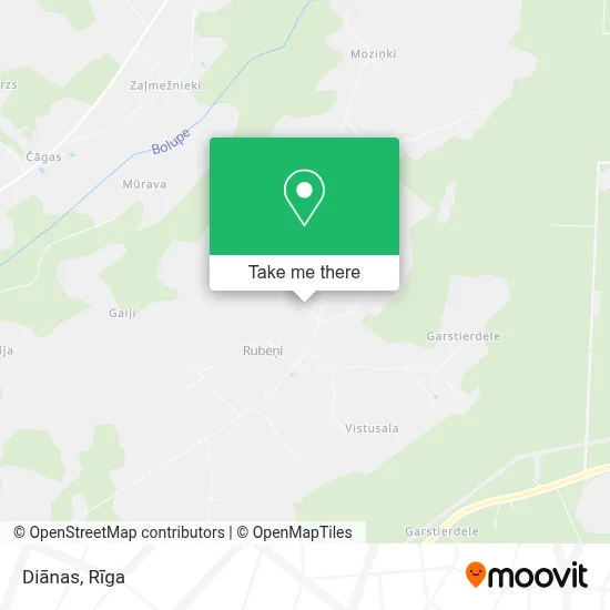 Diānas map
