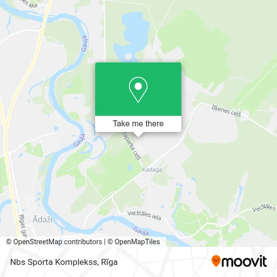 Nbs Sporta Komplekss map