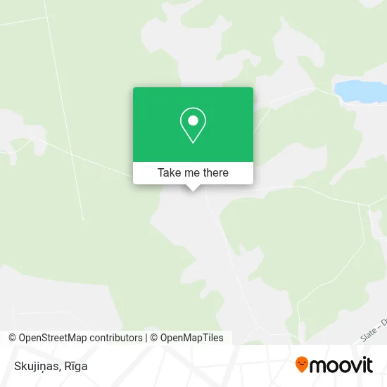 Skujiņas map