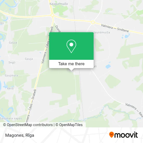 Magones map