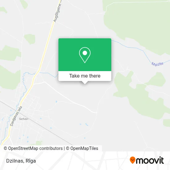 Dzilnas map